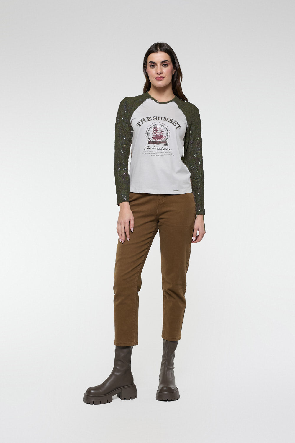 Camiseta Micaela Crudo