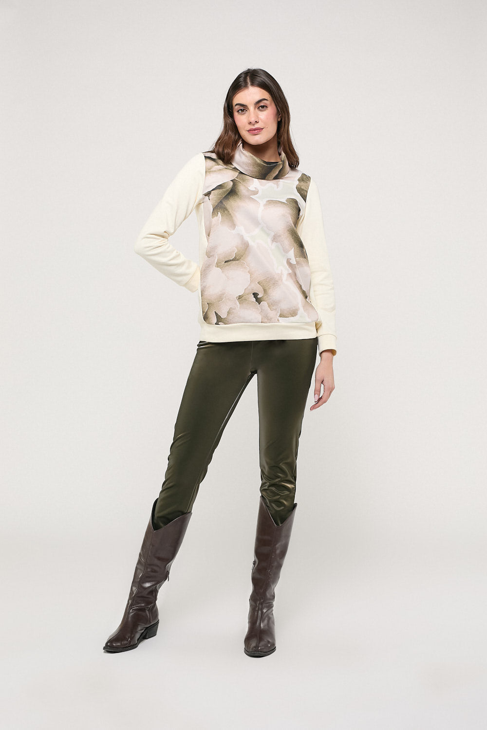 Sudadera Rosalía Crudo