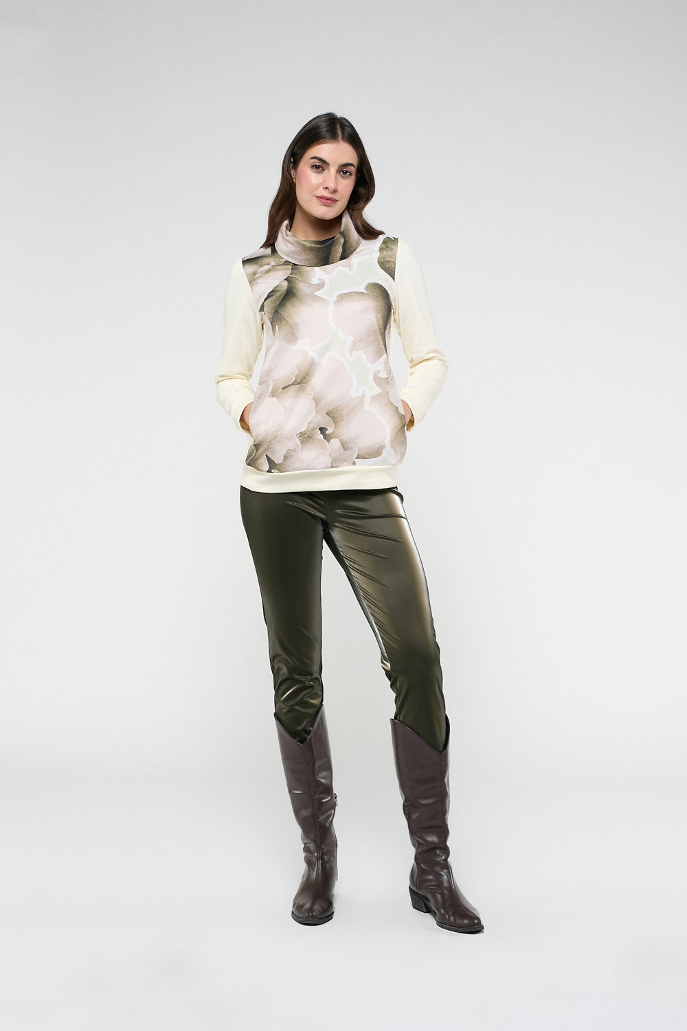 Sudadera Rosalía Crudo