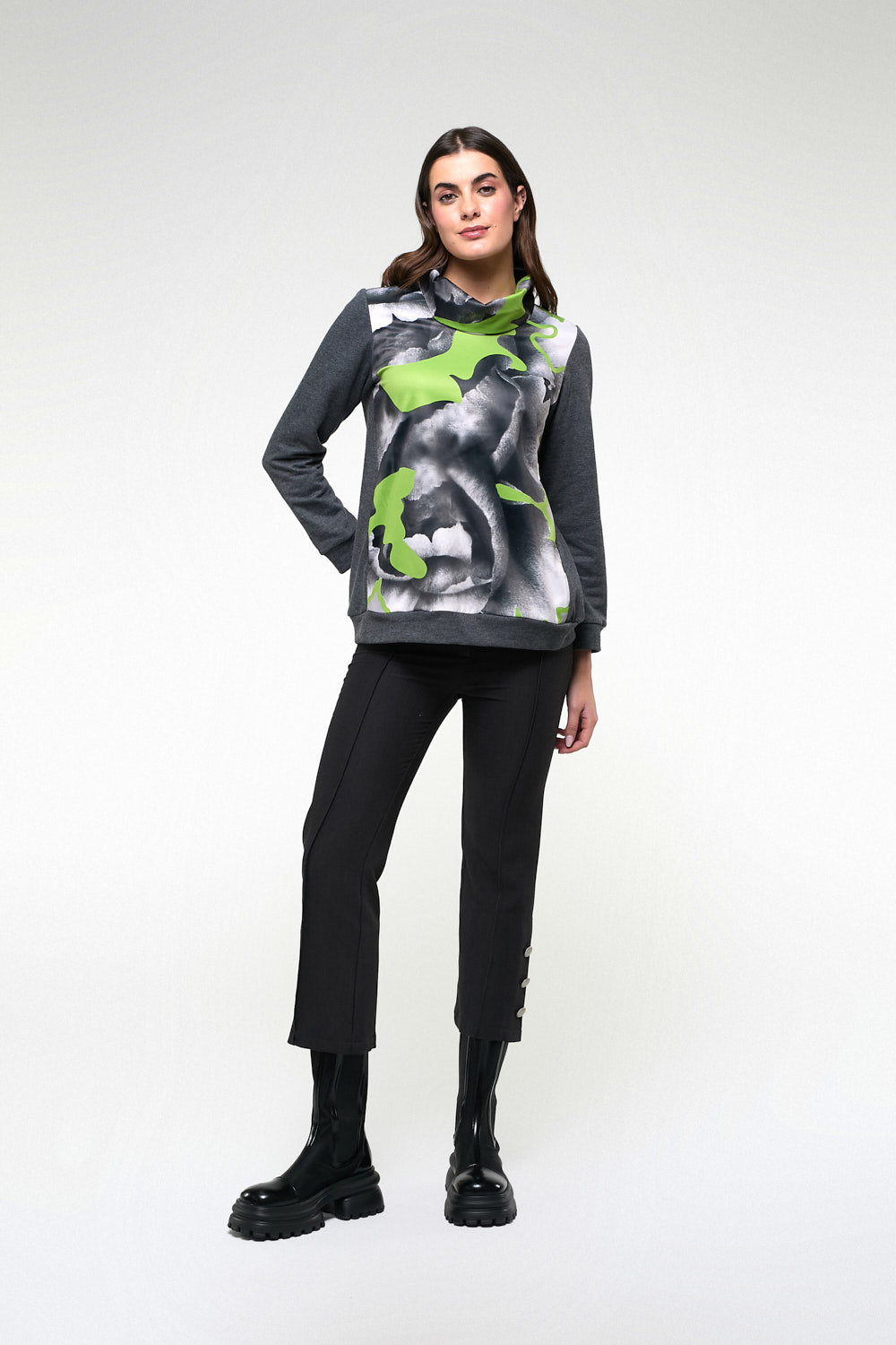 Sudadera Rosalía Pistacho