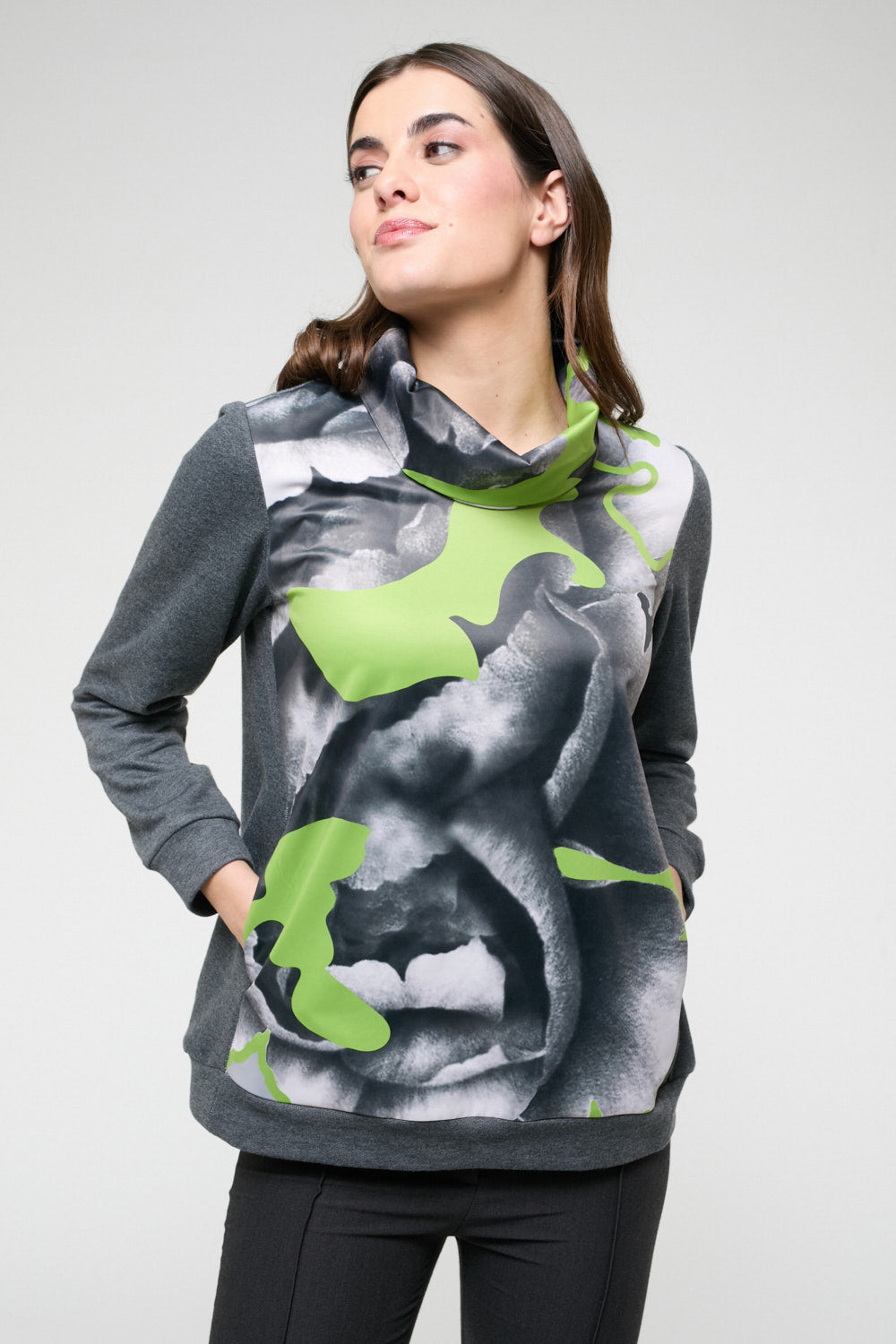 Sudadera Rosalía Pistacho