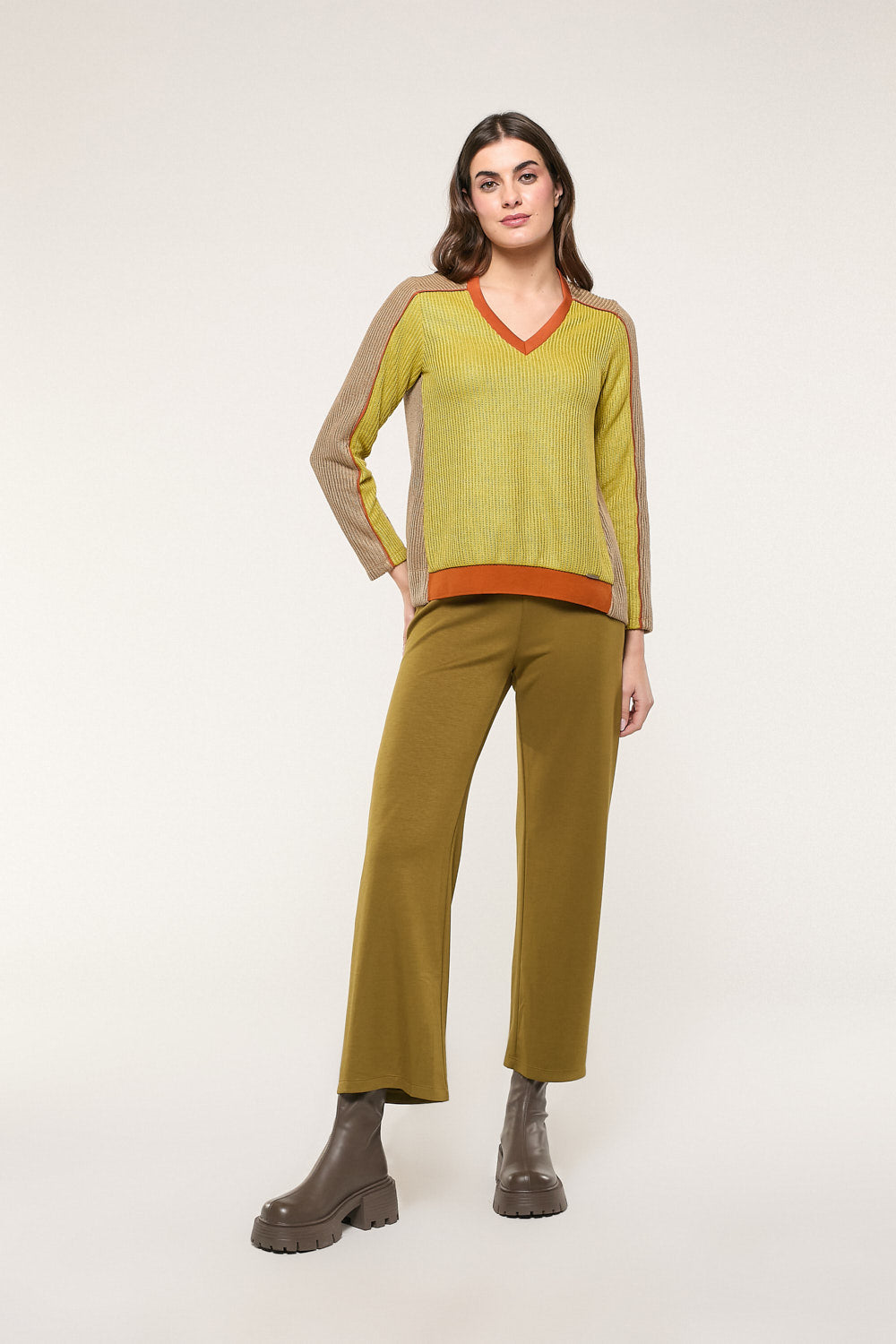 Jersey Combinado Rafaela Aceite