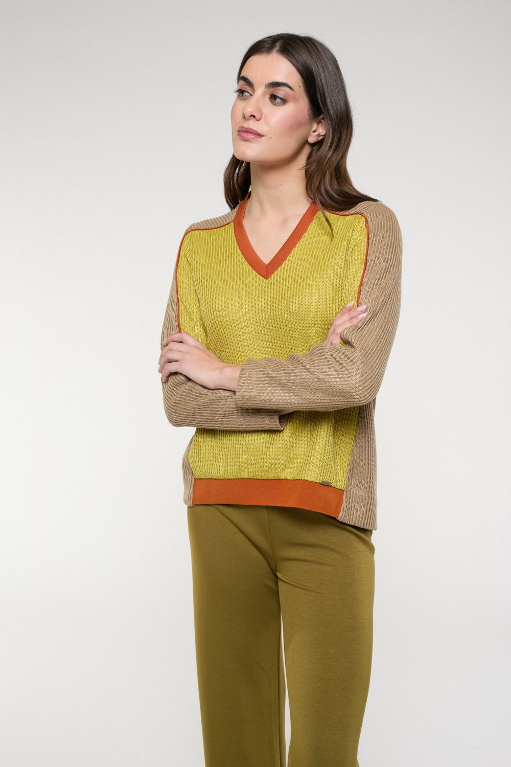 Jersey Combinado Rafaela Aceite