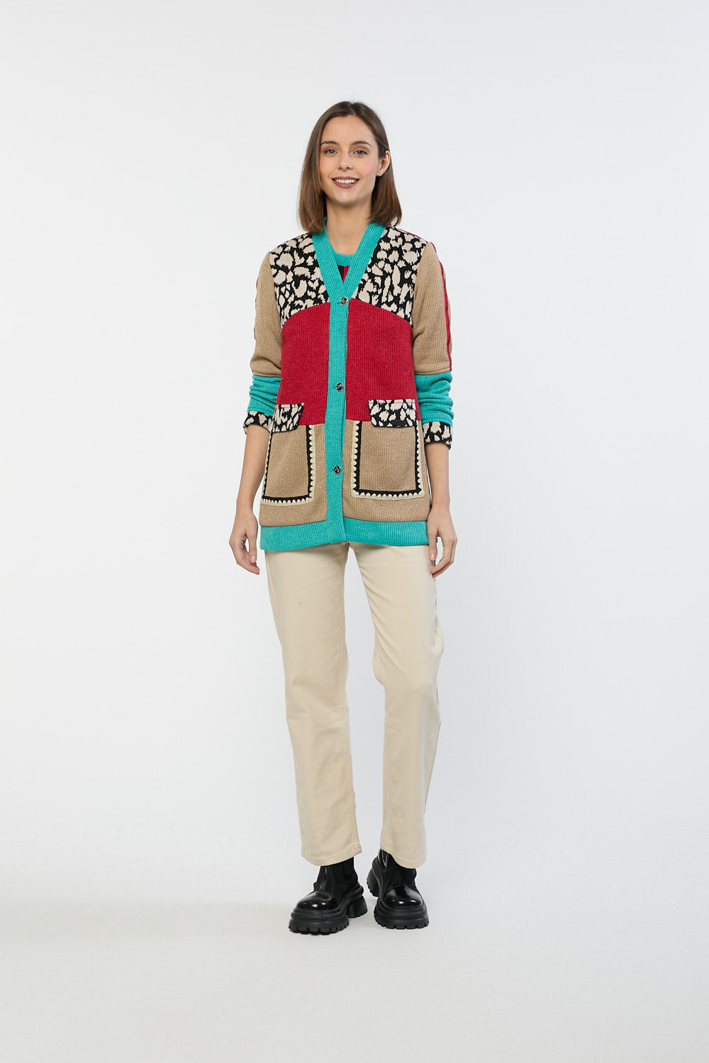 Chaqueta Mixed Gaudí Tricolor