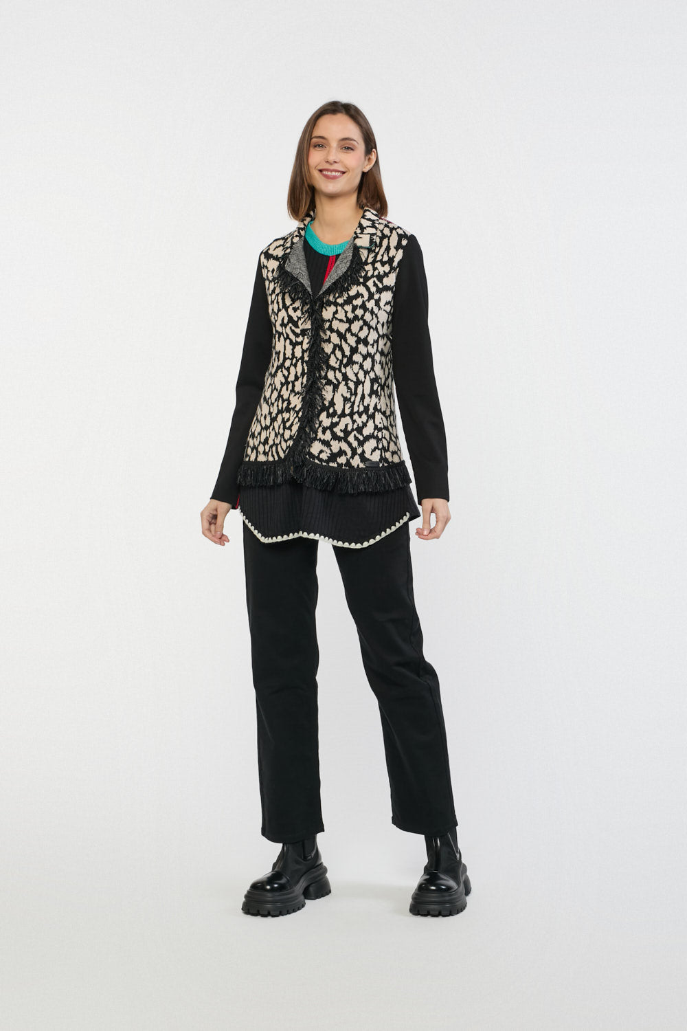 Chaqueta Print Gaudí Tricolor