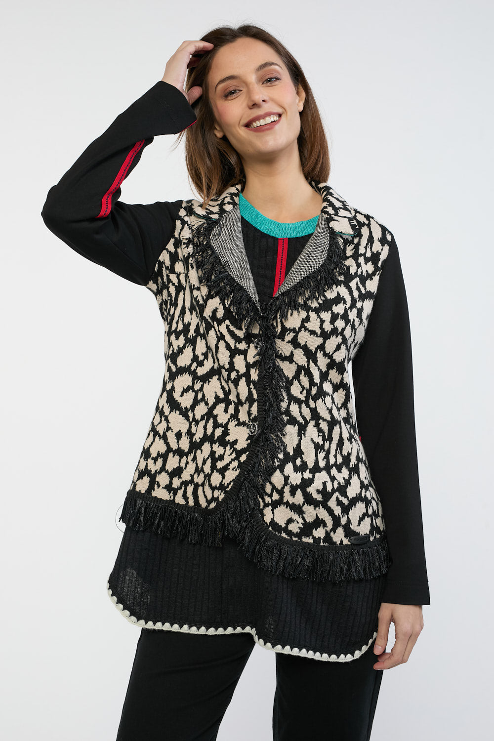 Chaqueta Print Gaudí Tricolor