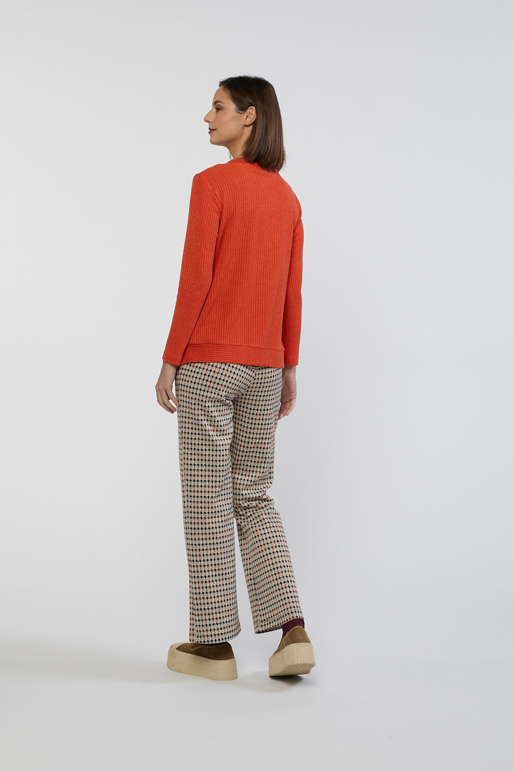 Pantalón Print Cézanne Beige