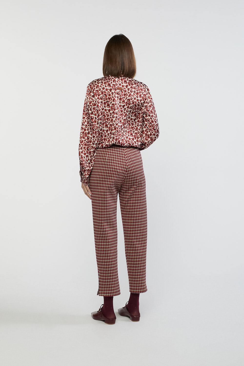 Pantalón Miró Granate