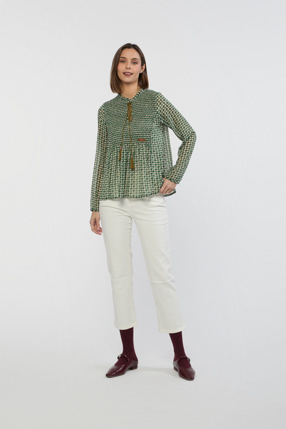 Pantalón Sport Hueso