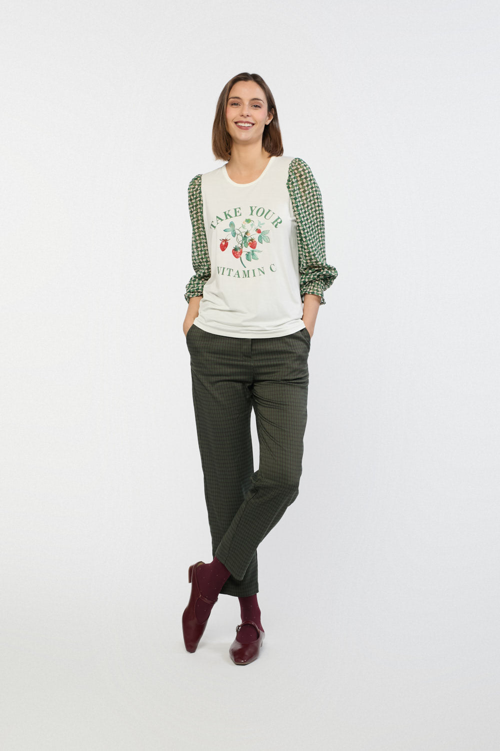 Camiseta Monet Crudo