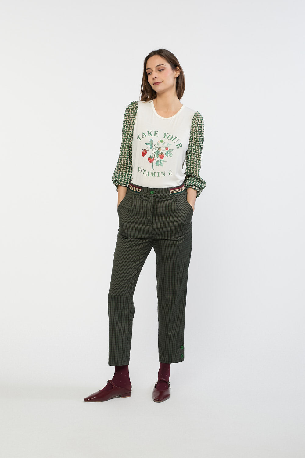 Camiseta Monet Crudo