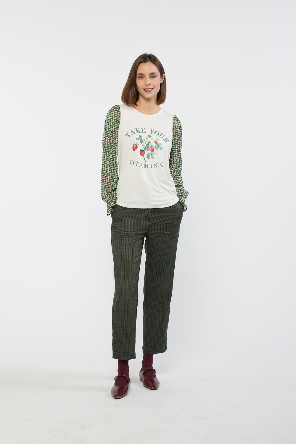 Camiseta Monet Crudo