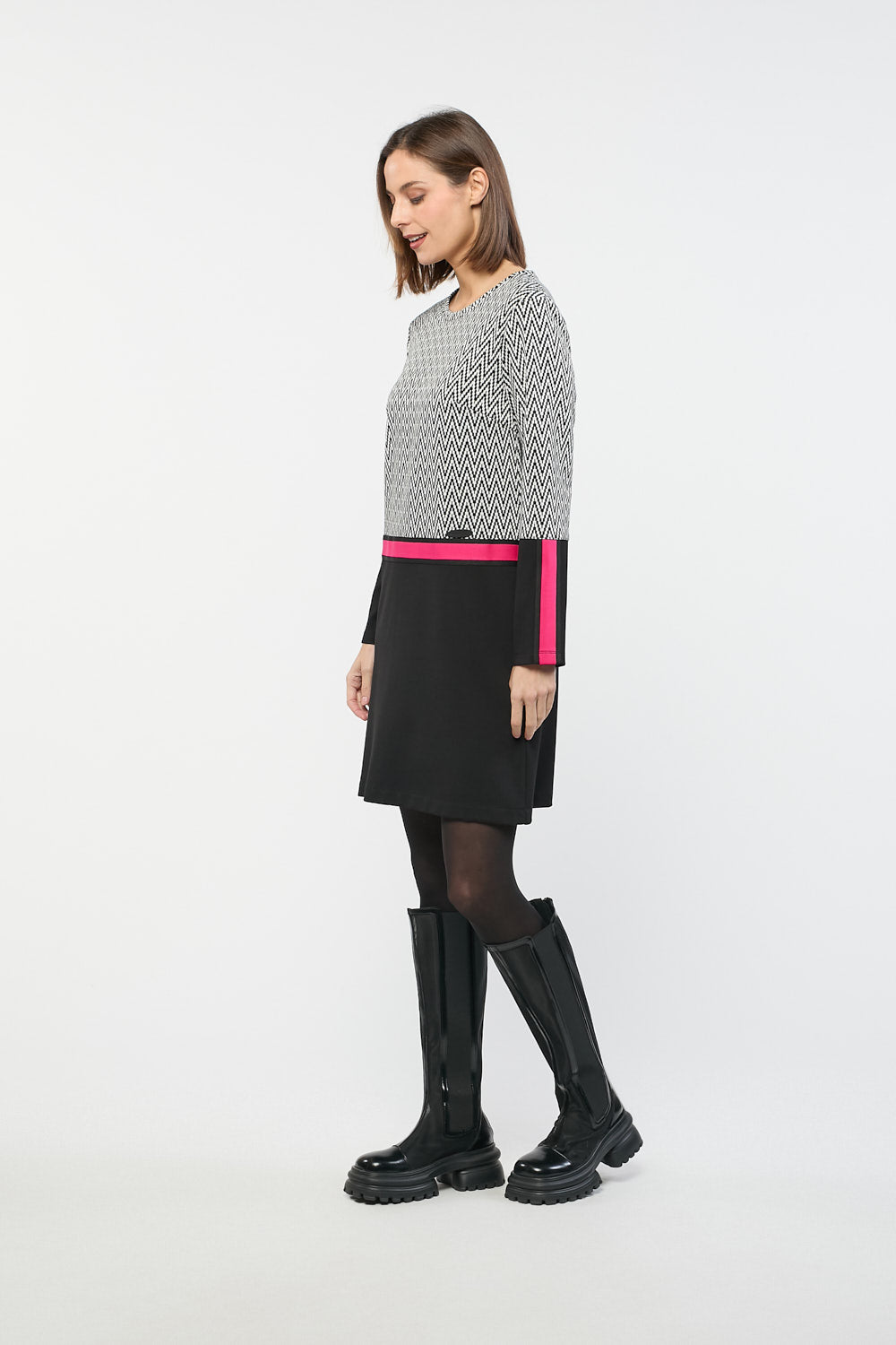Vestido Dalí Bicolor