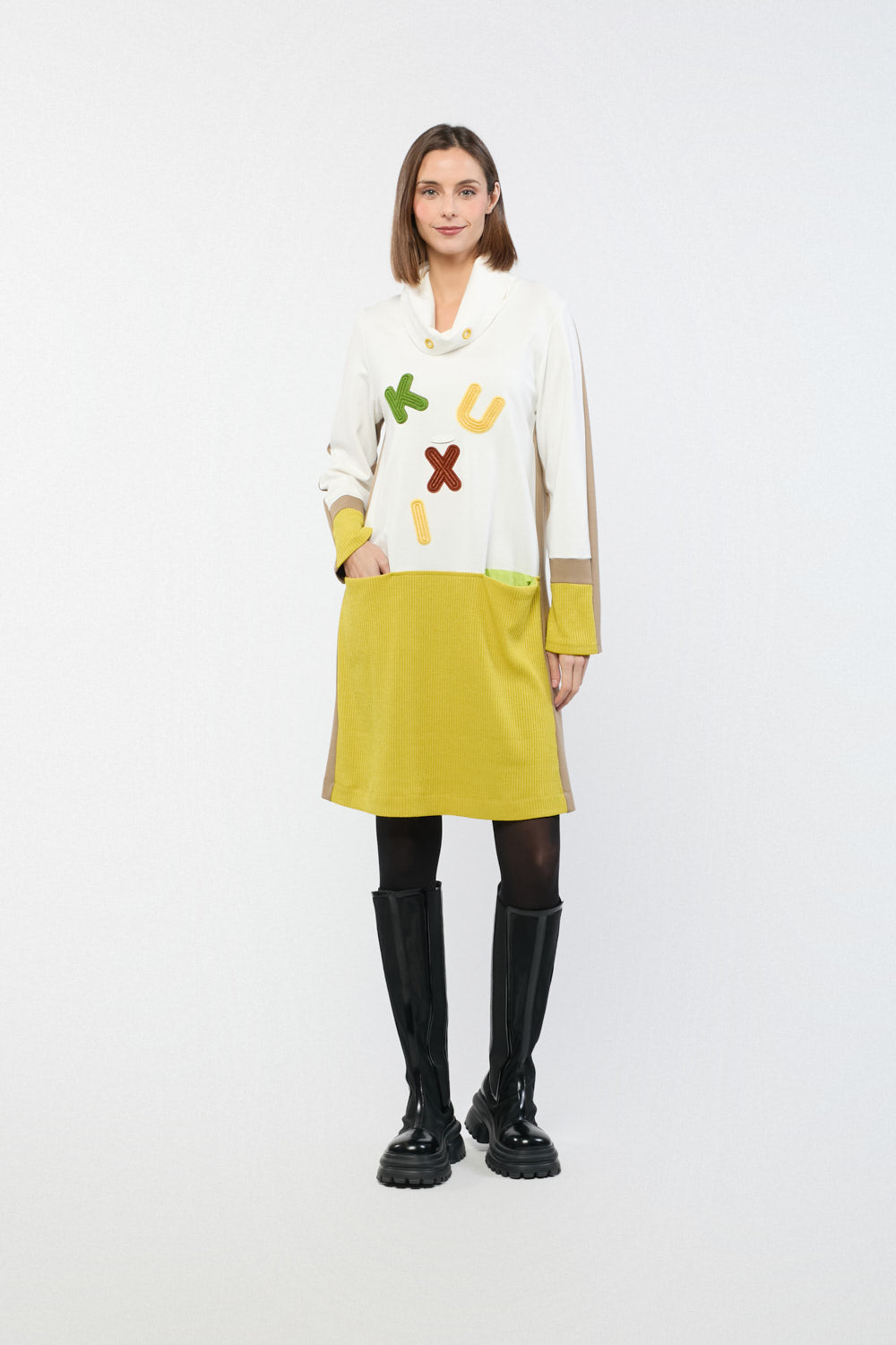 Vestido Van Gogh Camel