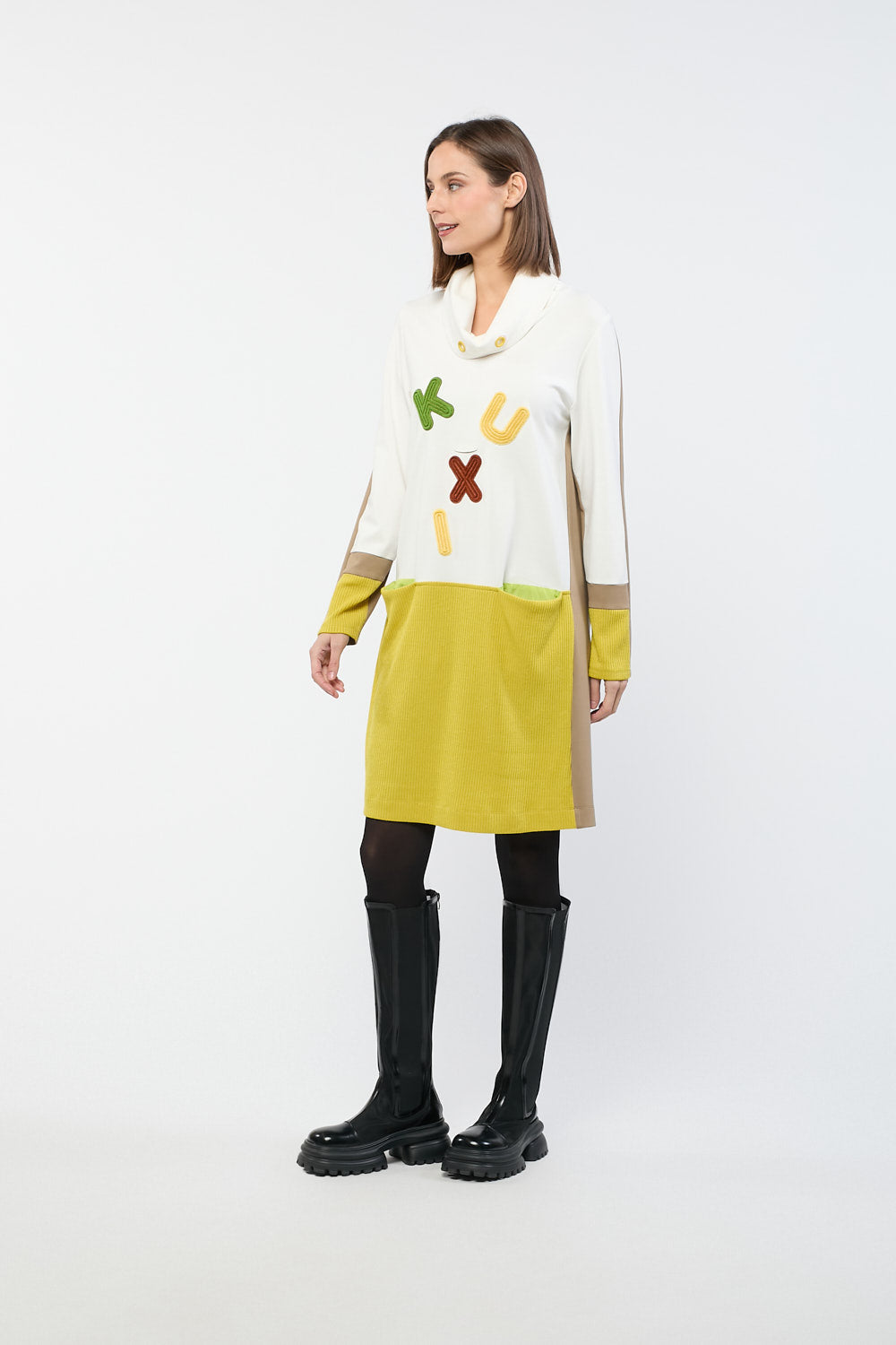 Vestido Van Gogh Camel