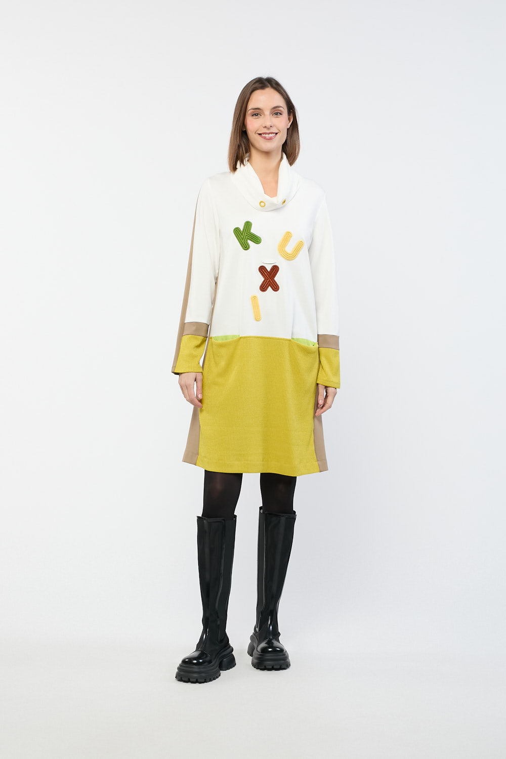 Vestido Van Gogh Camel