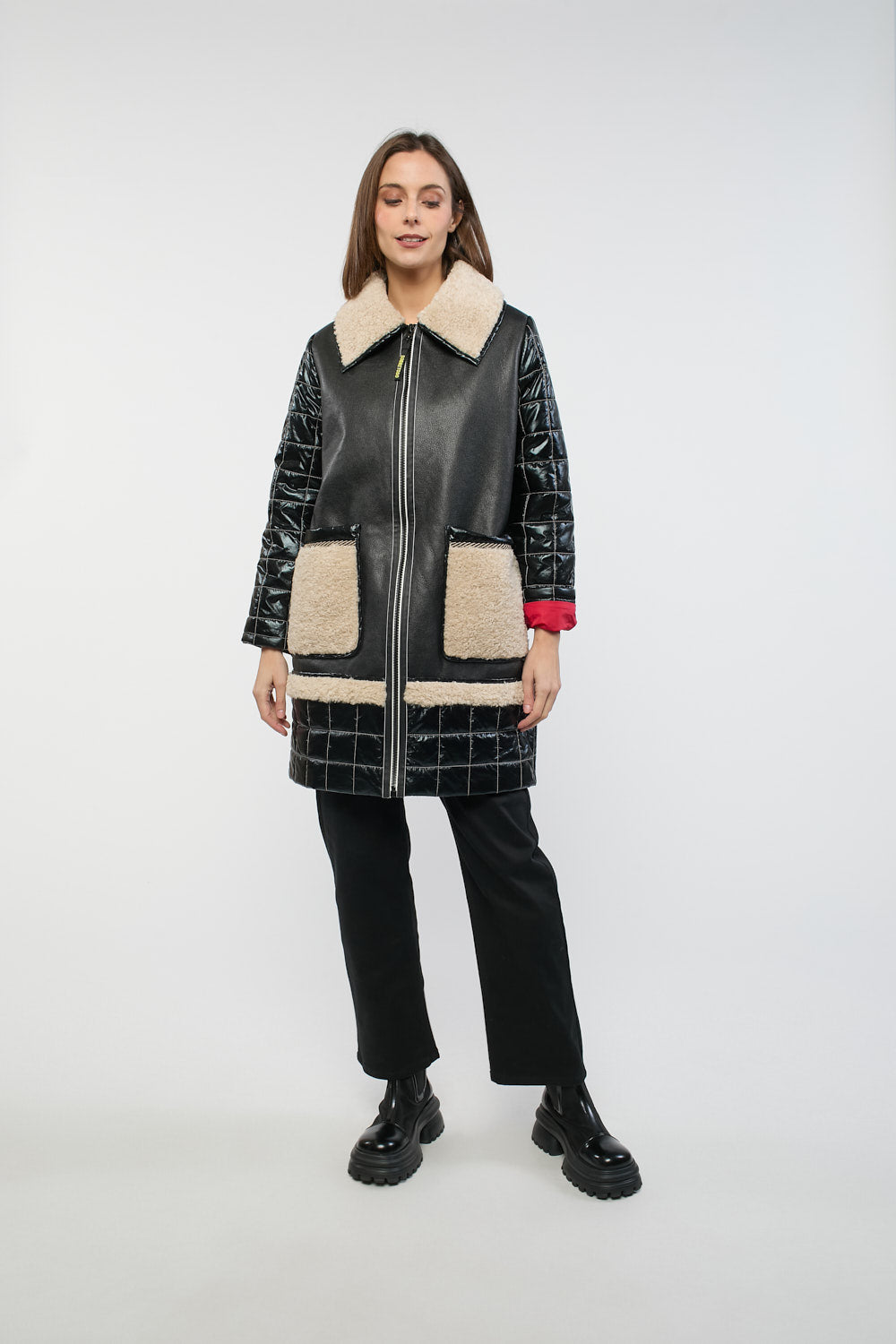 Abrigo Tina Negro