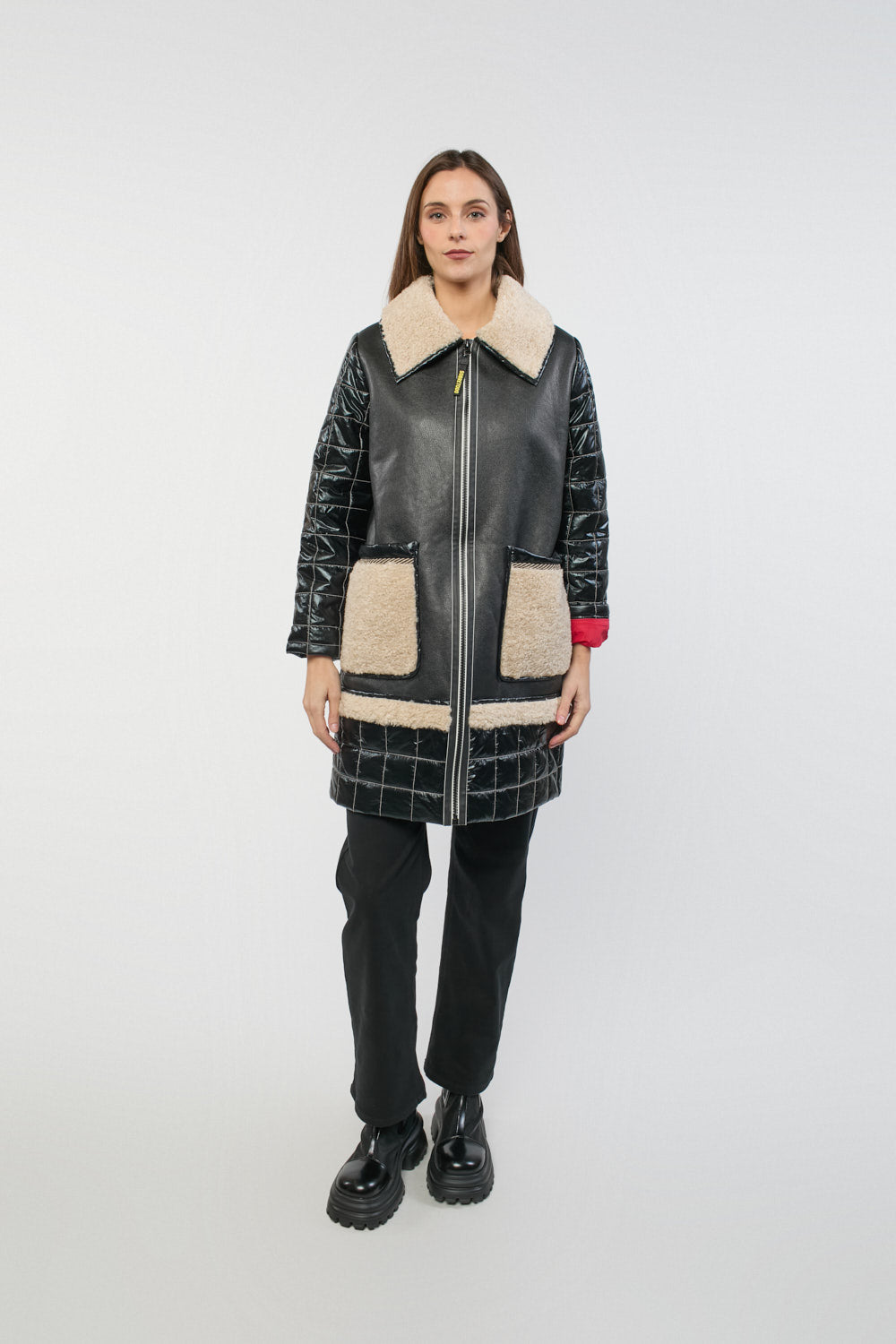 Abrigo Tina Negro