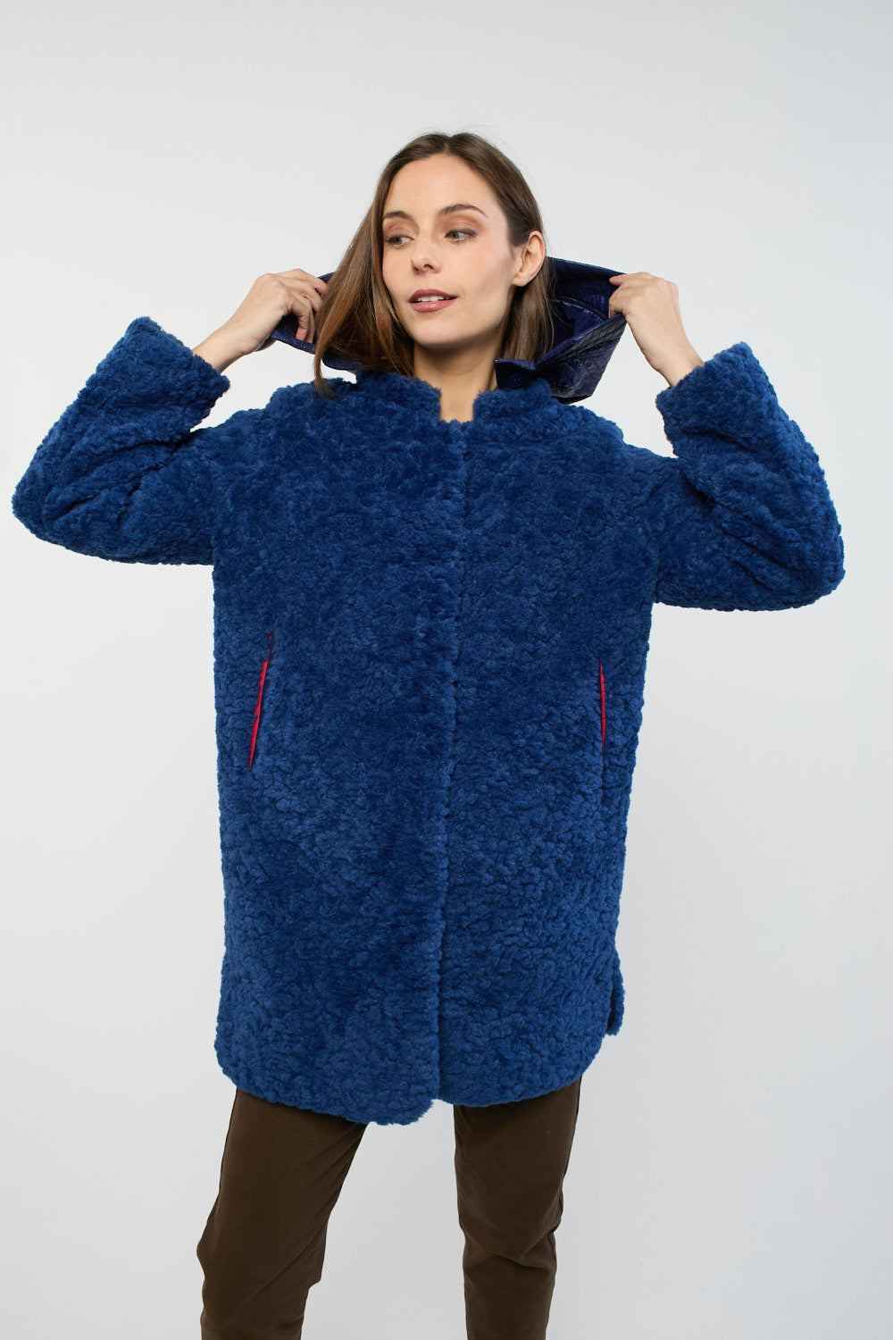 Abrigo Aretha Azul