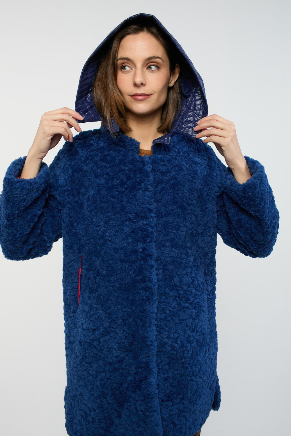 Abrigo Aretha Azul