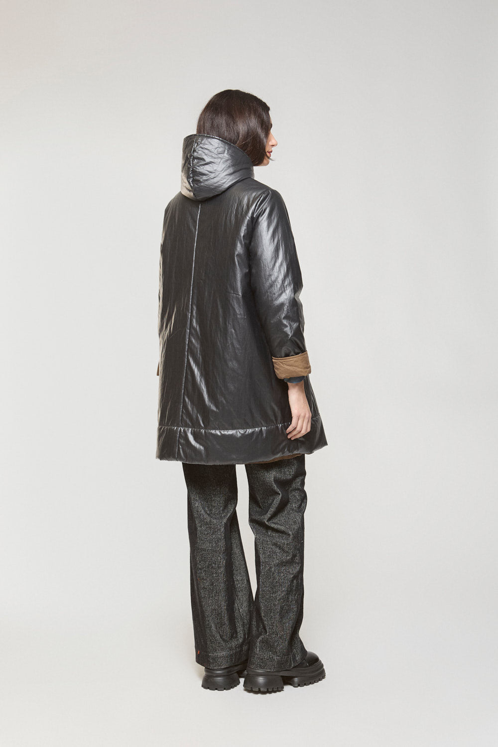 Gabardina Reversible Ziba Bicolor
