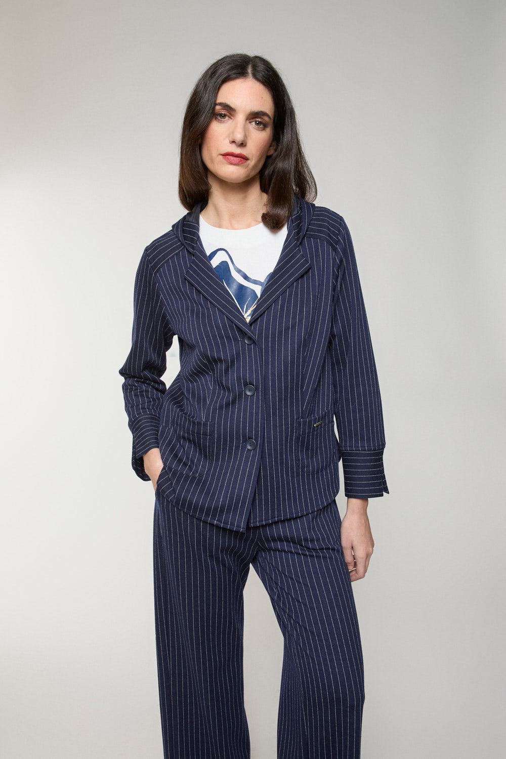 Chaqueta Ananda Marino