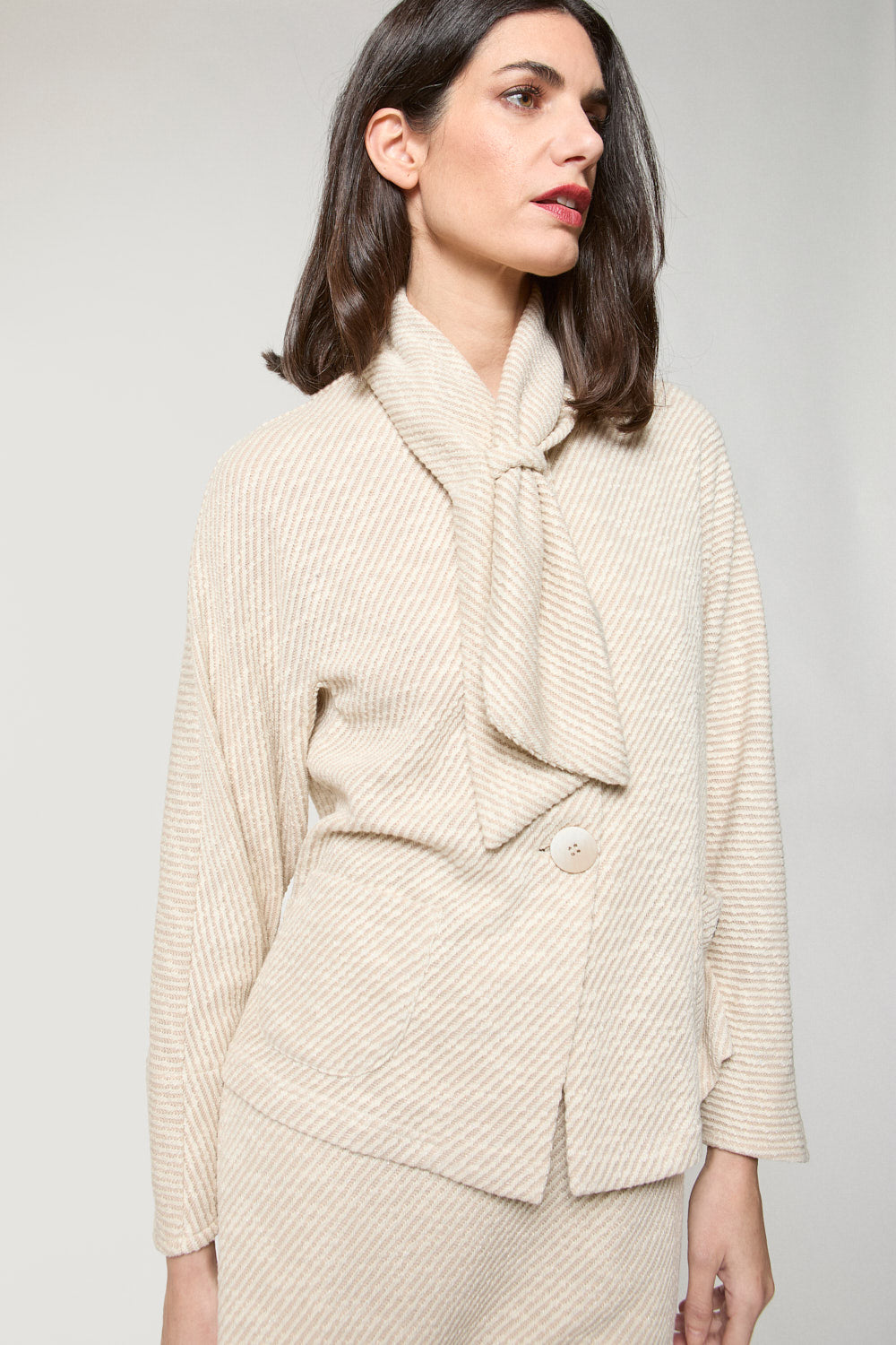 Chaqueta Ziba Crudo
