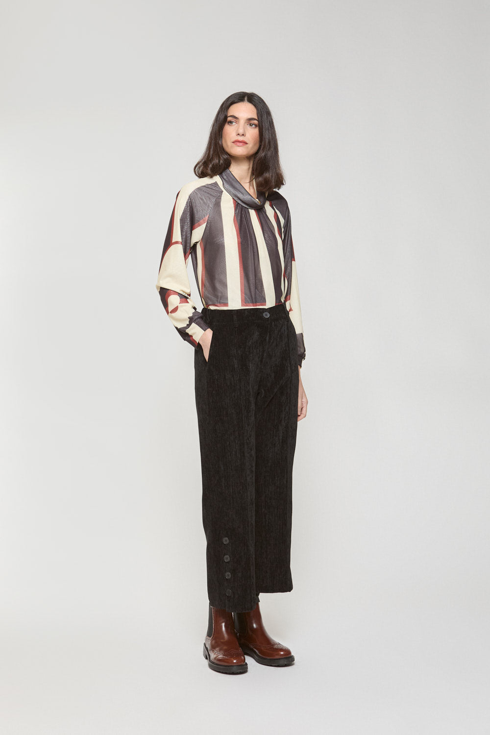 Pantalon Isa Negro