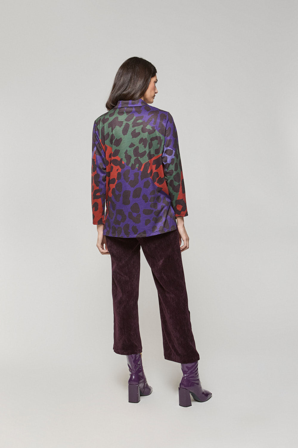 Pantalon Isa BERENJENA