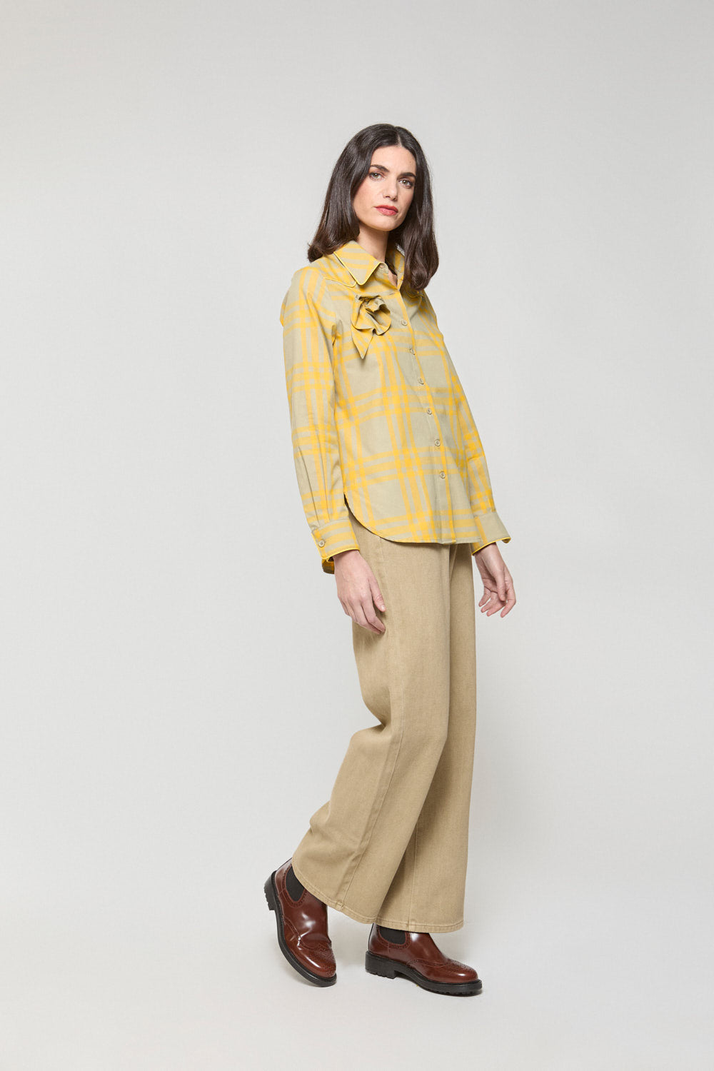 Pantalon 5 Bolsillos Beige