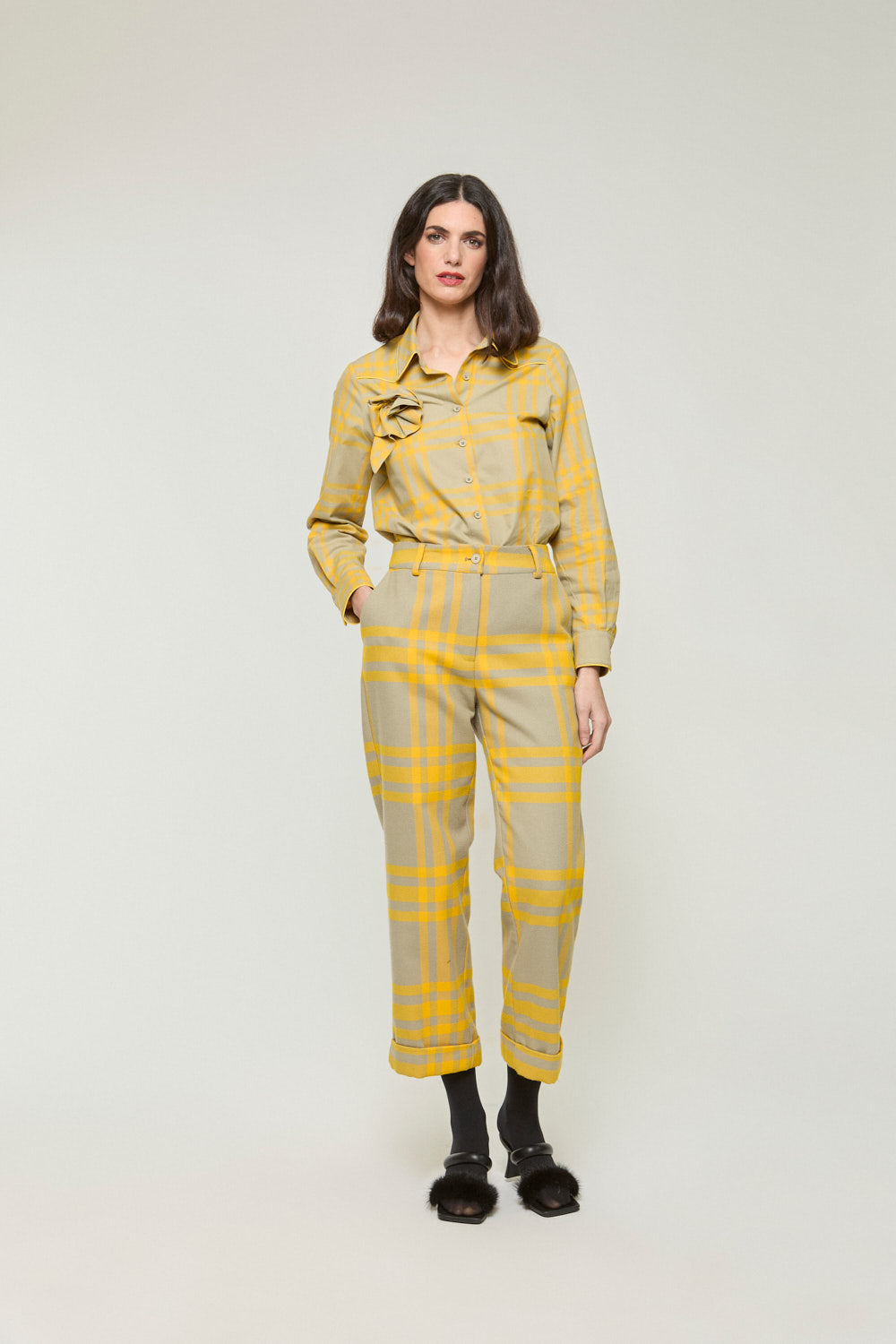 Camisa Satori Amarillo