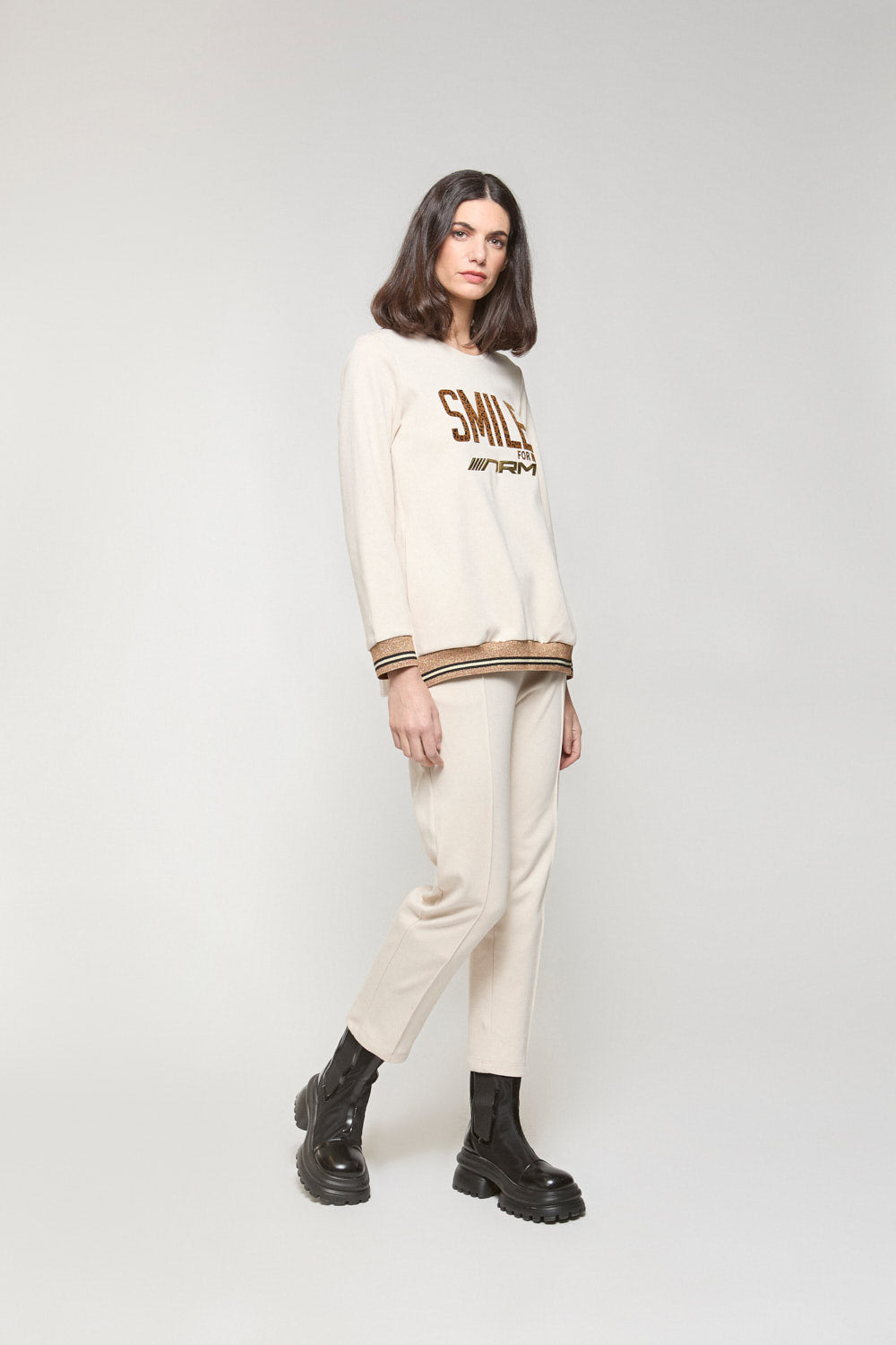 Sudadera Ziba Crudo