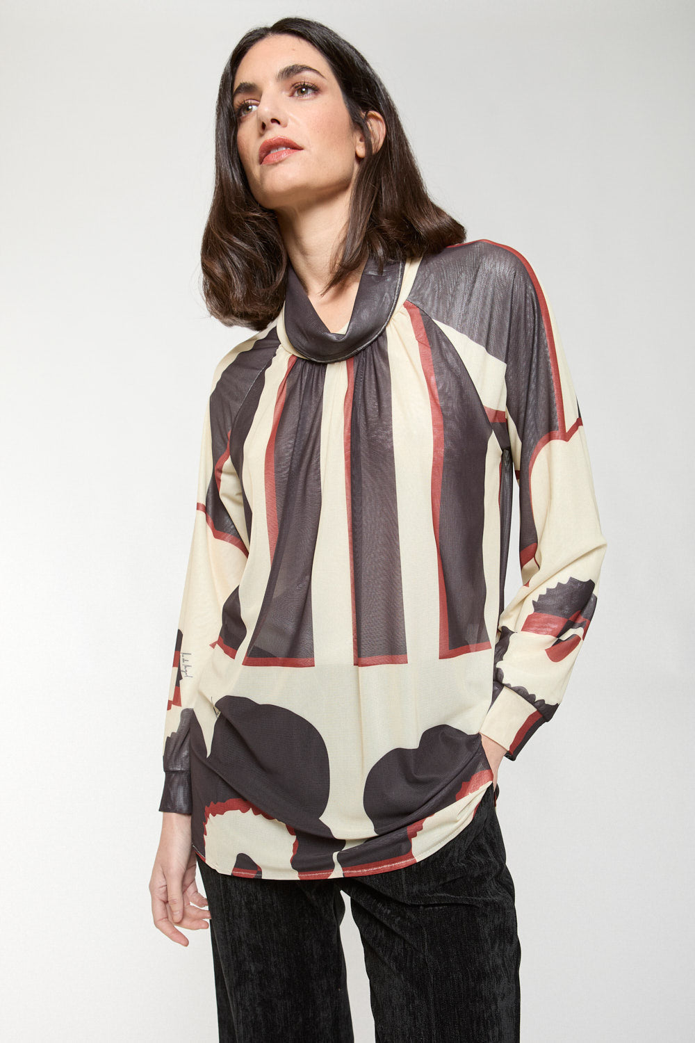 Camiseta Cuello Briza Bicolor