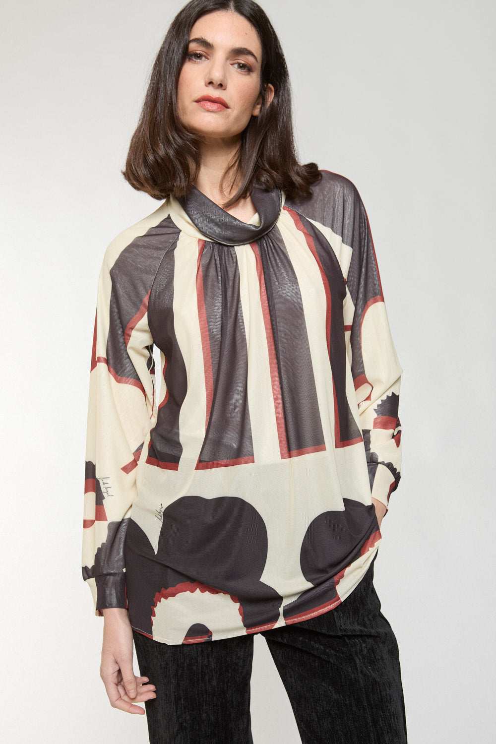 Camiseta Cuello Briza Bicolor