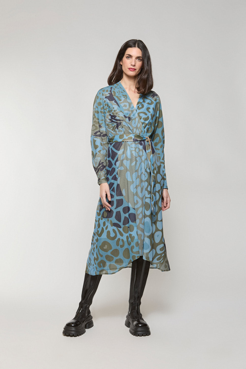 Vestido Cora Azul
