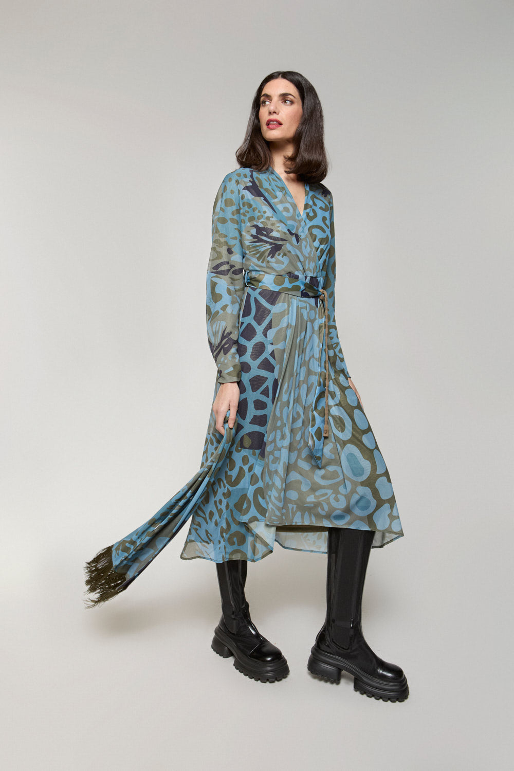 Vestido Cora Azul