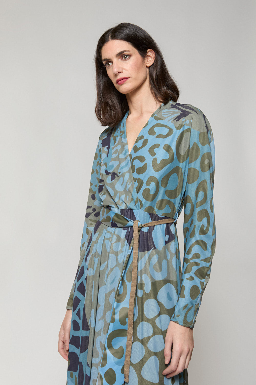 Vestido Cora Azul