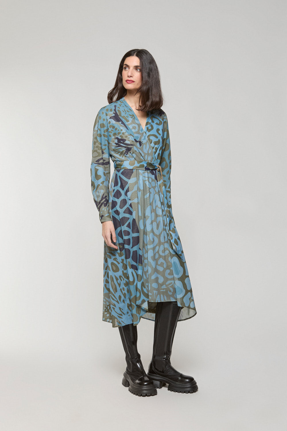 Vestido Cora Azul