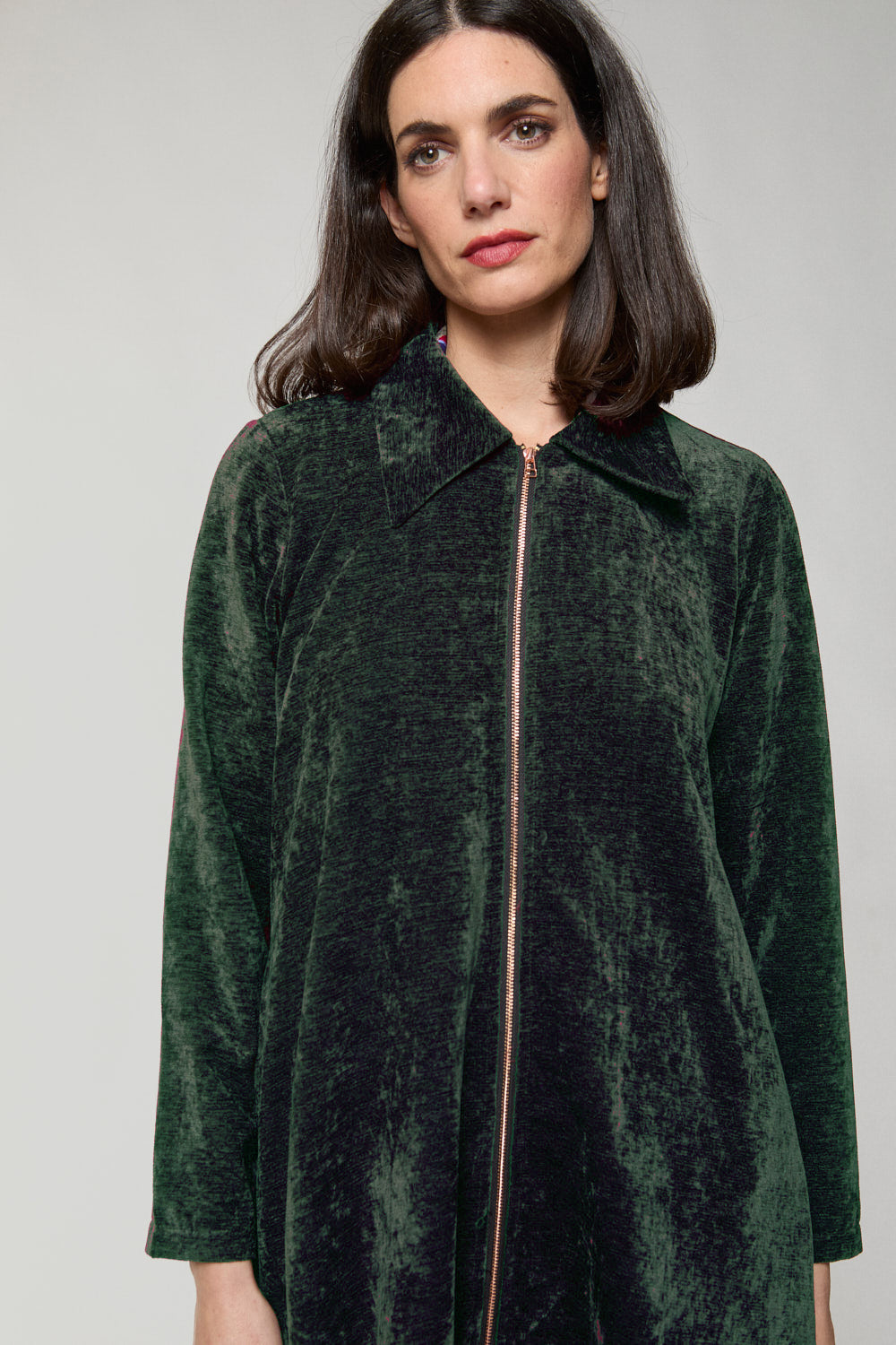 Vestido Abrigo Isa Verde