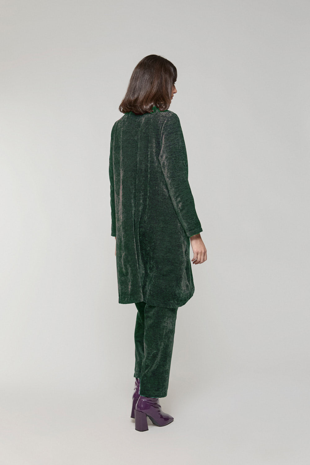 Vestido Abrigo Isa Verde
