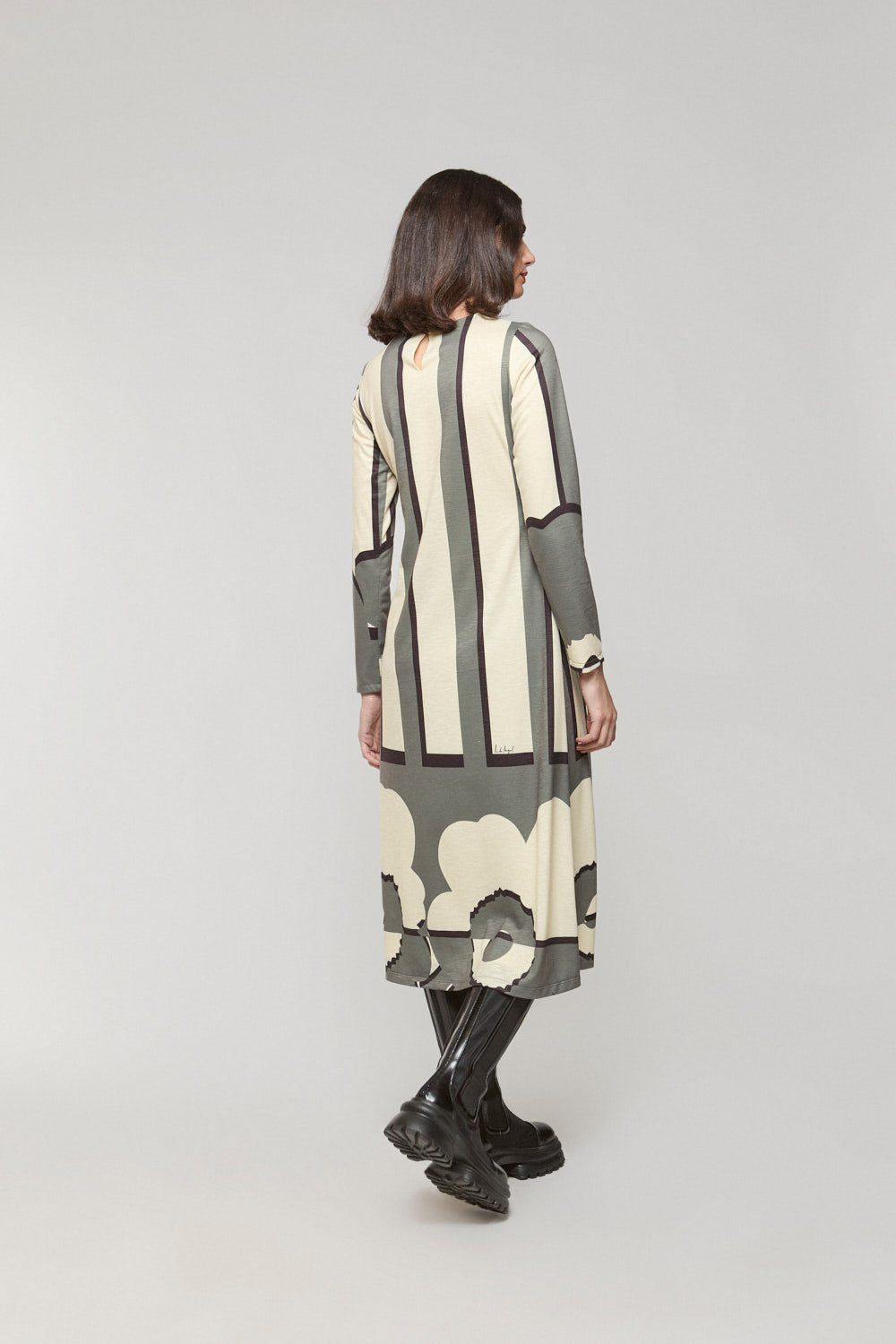 Vestido Sencillo Briza Bicolor