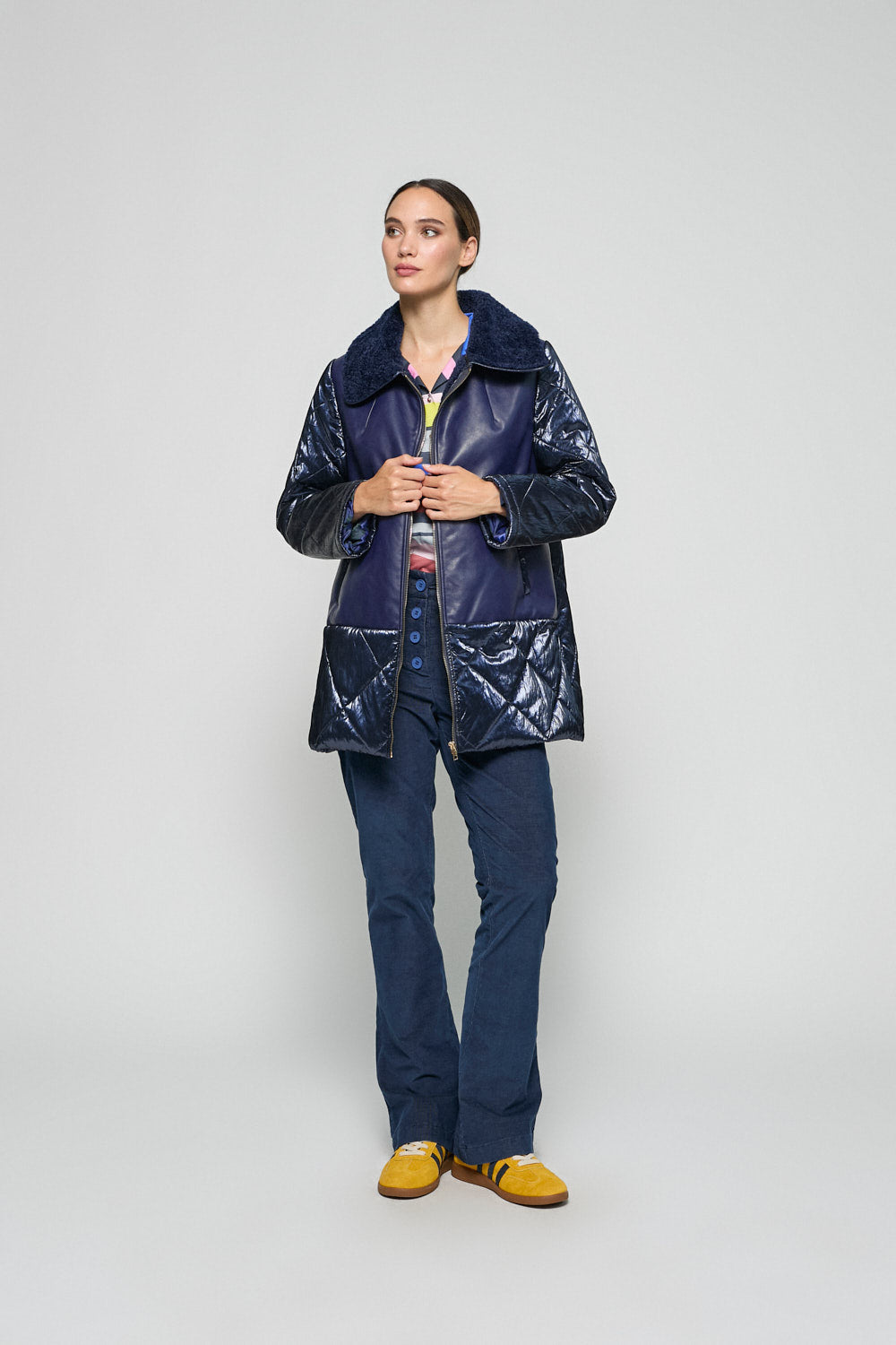 Parka Combinada Romina Marino