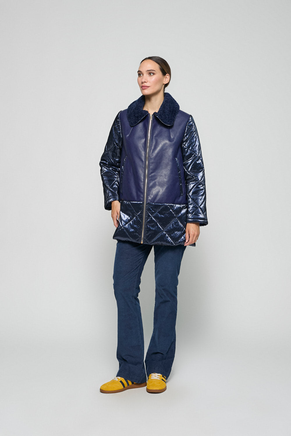 Parka Combinada Romina Marino