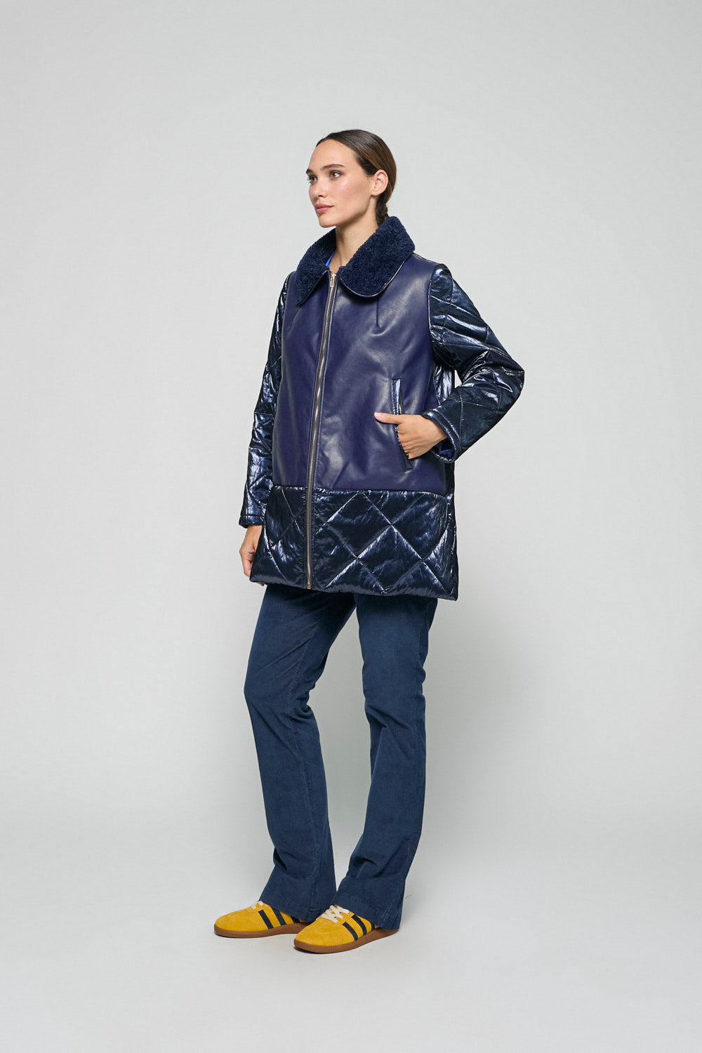Parka Combinada Romina Marino