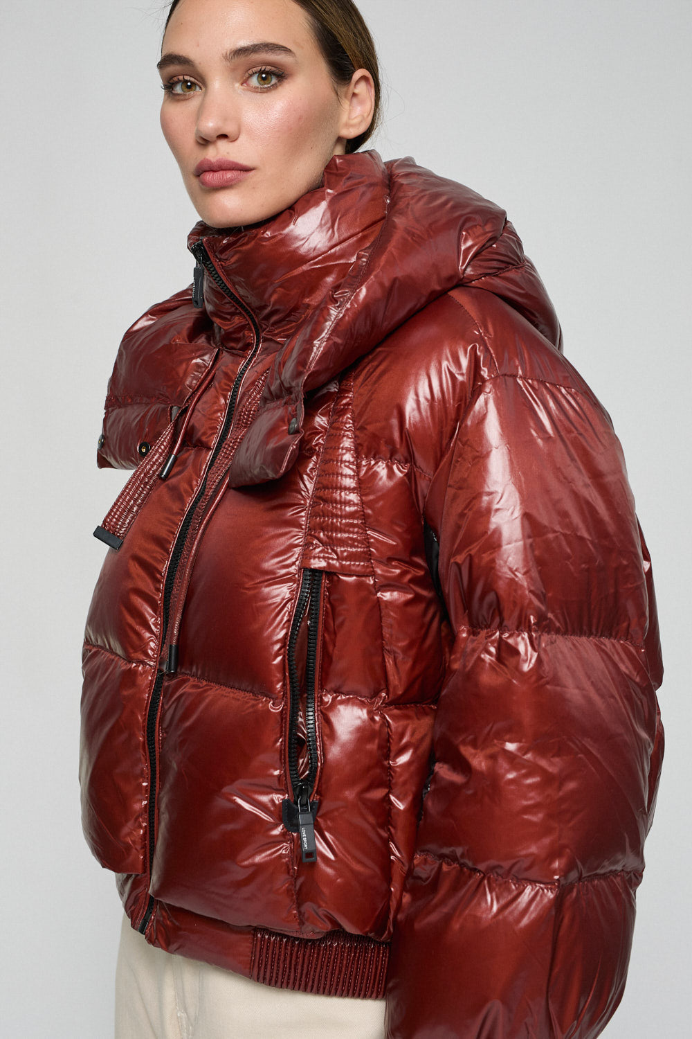 Chaqueton Acolchado Granate