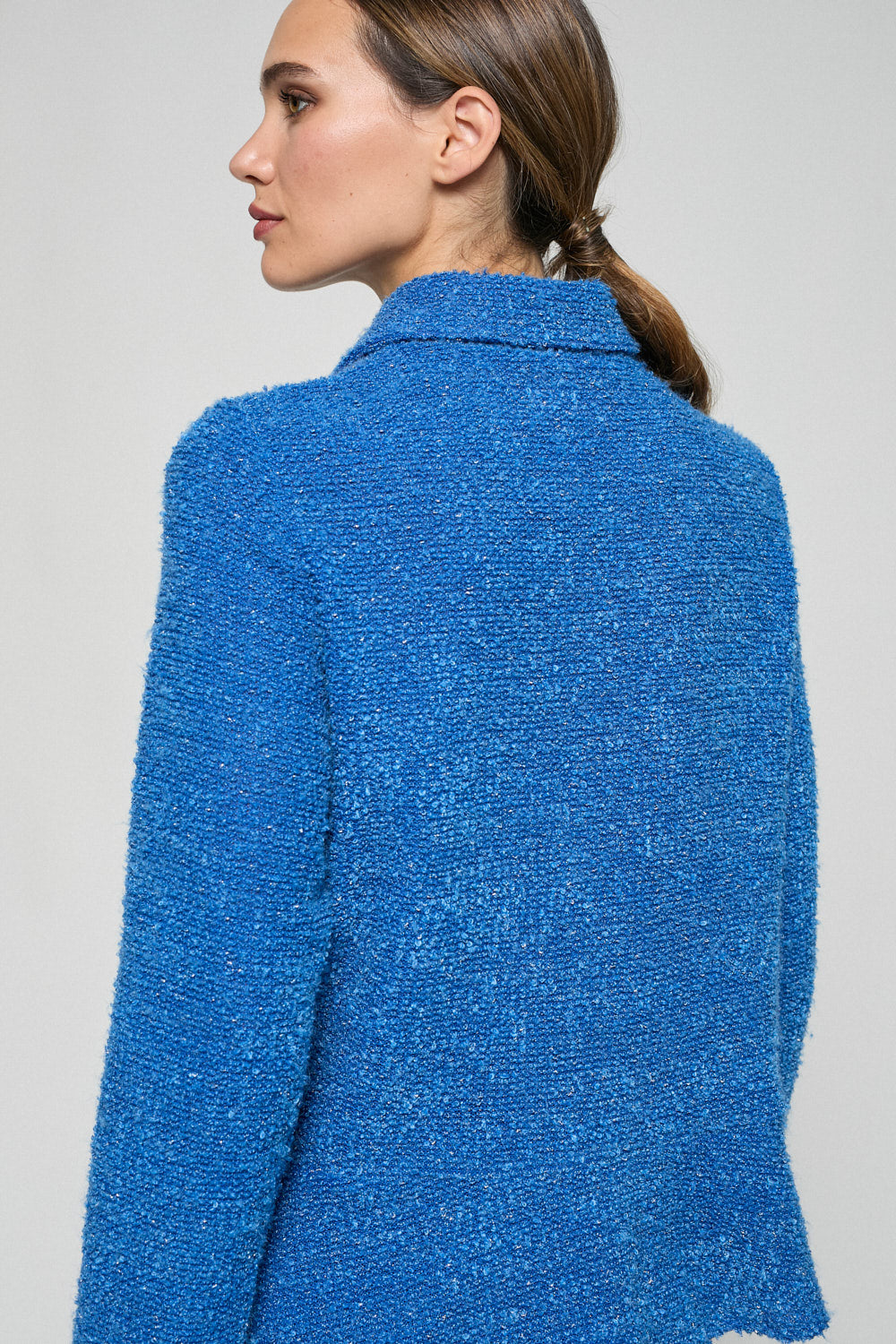 Chaqueta Punto Agata Azul