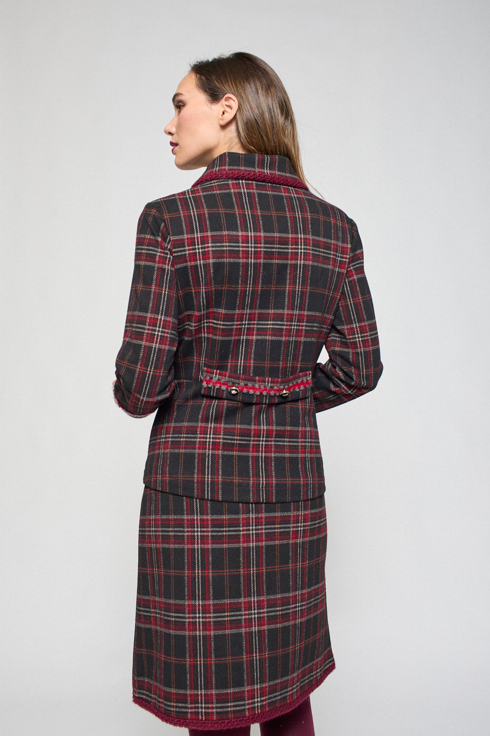 Chaqueta Rafaela Granate