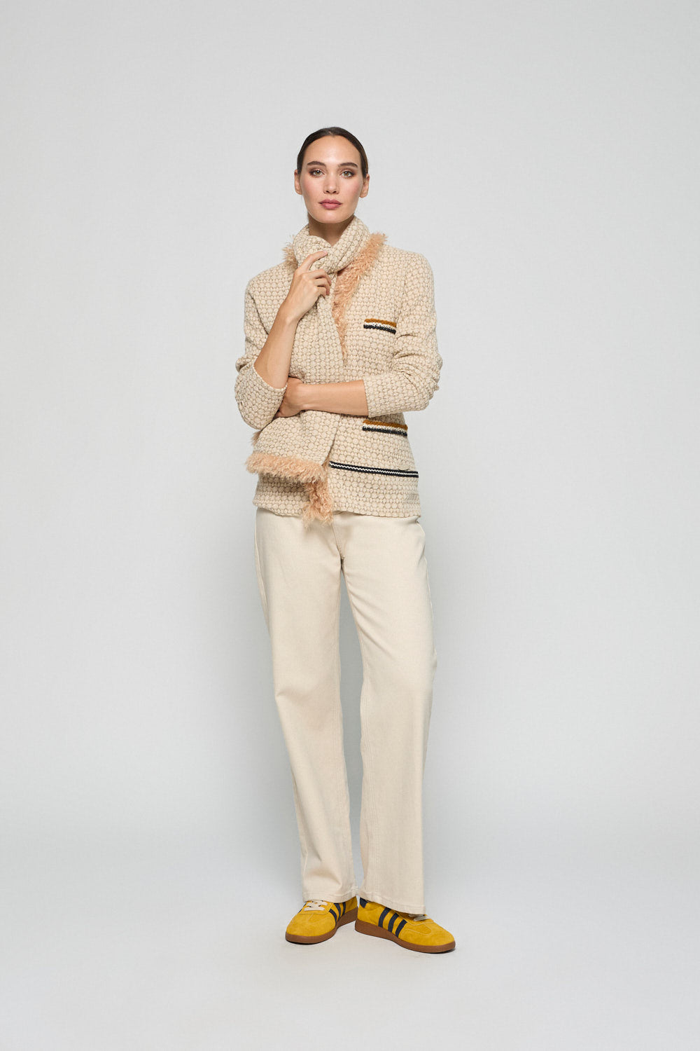 Chaqueta Nadia Crudo