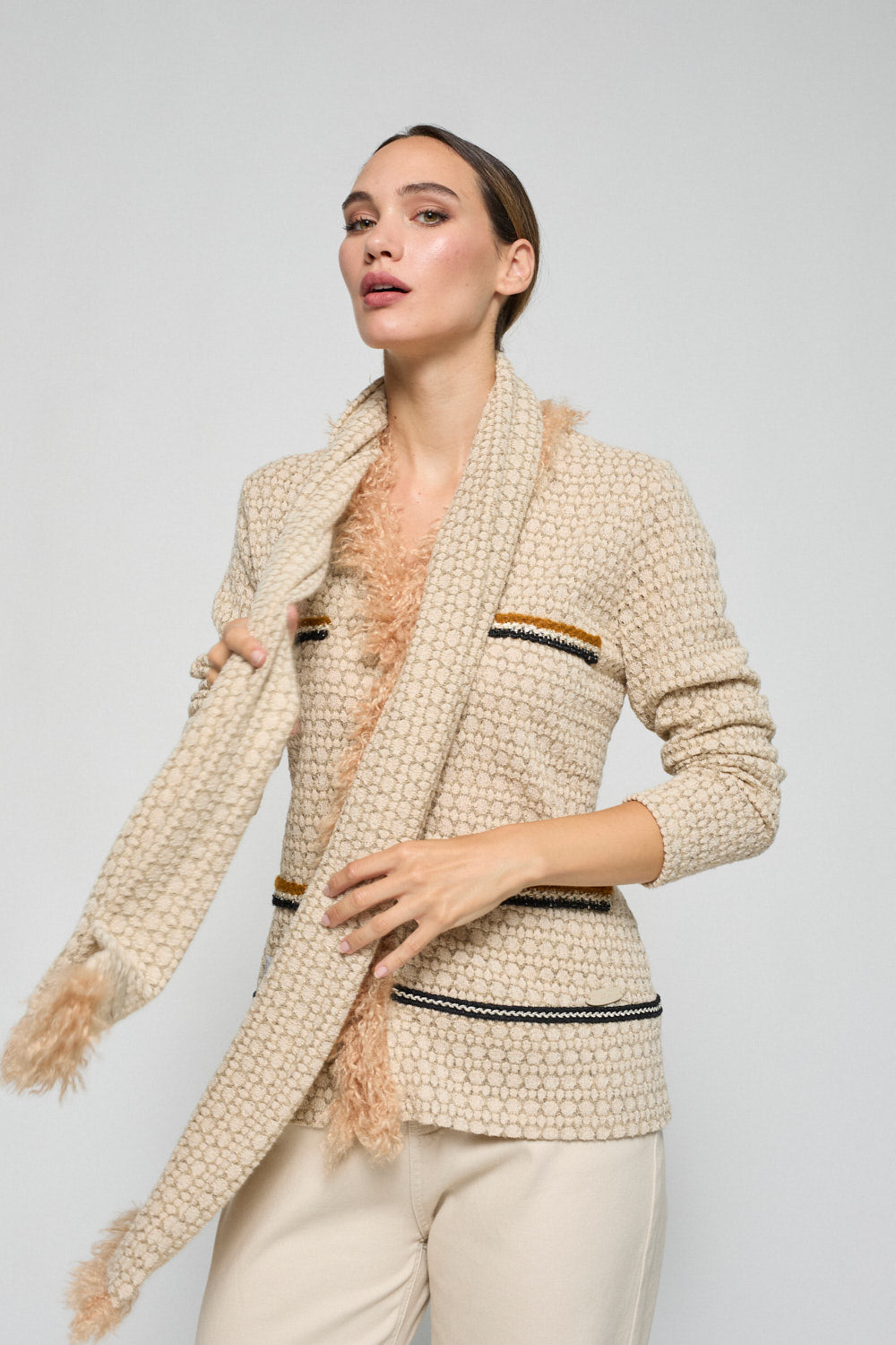 Chaqueta Nadia Crudo