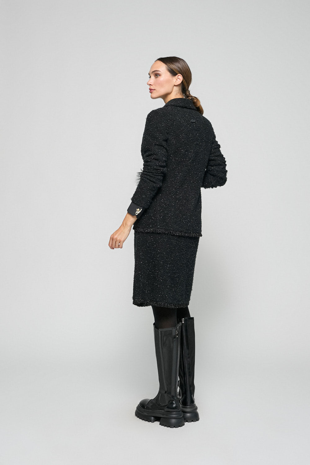 Falda Nina Negro